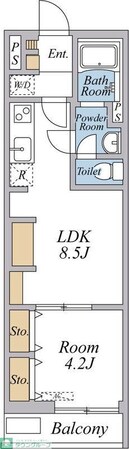 リブリ・北綾瀬の物件間取画像
